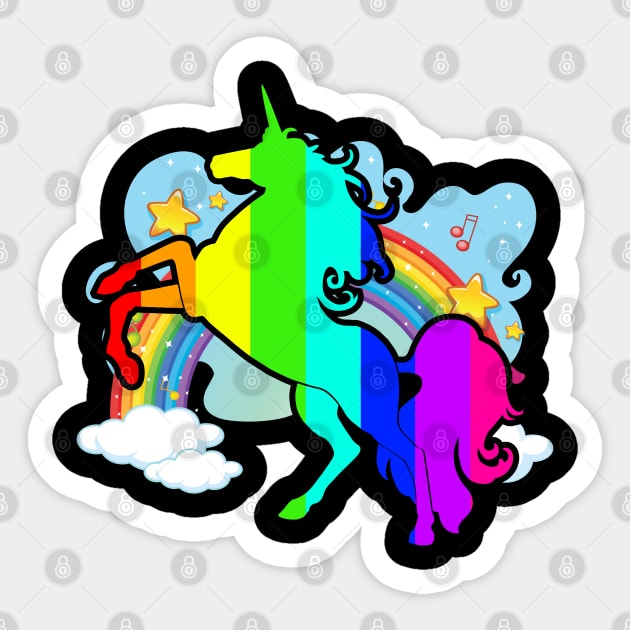 Unicorn Pride Sticker by capricorn